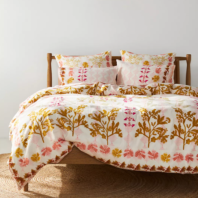 anthropologie embroidered eleni duvet cover