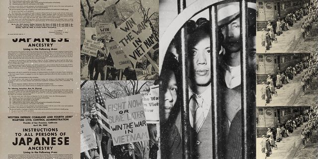 archival photos of incidents of anti asian racism across the united states
