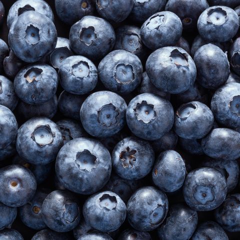 full frame shot of many blueberries