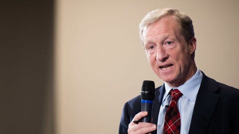 Anti-Trump Billionaire Tom Steyer Holds Event In Charleston, South Carolina