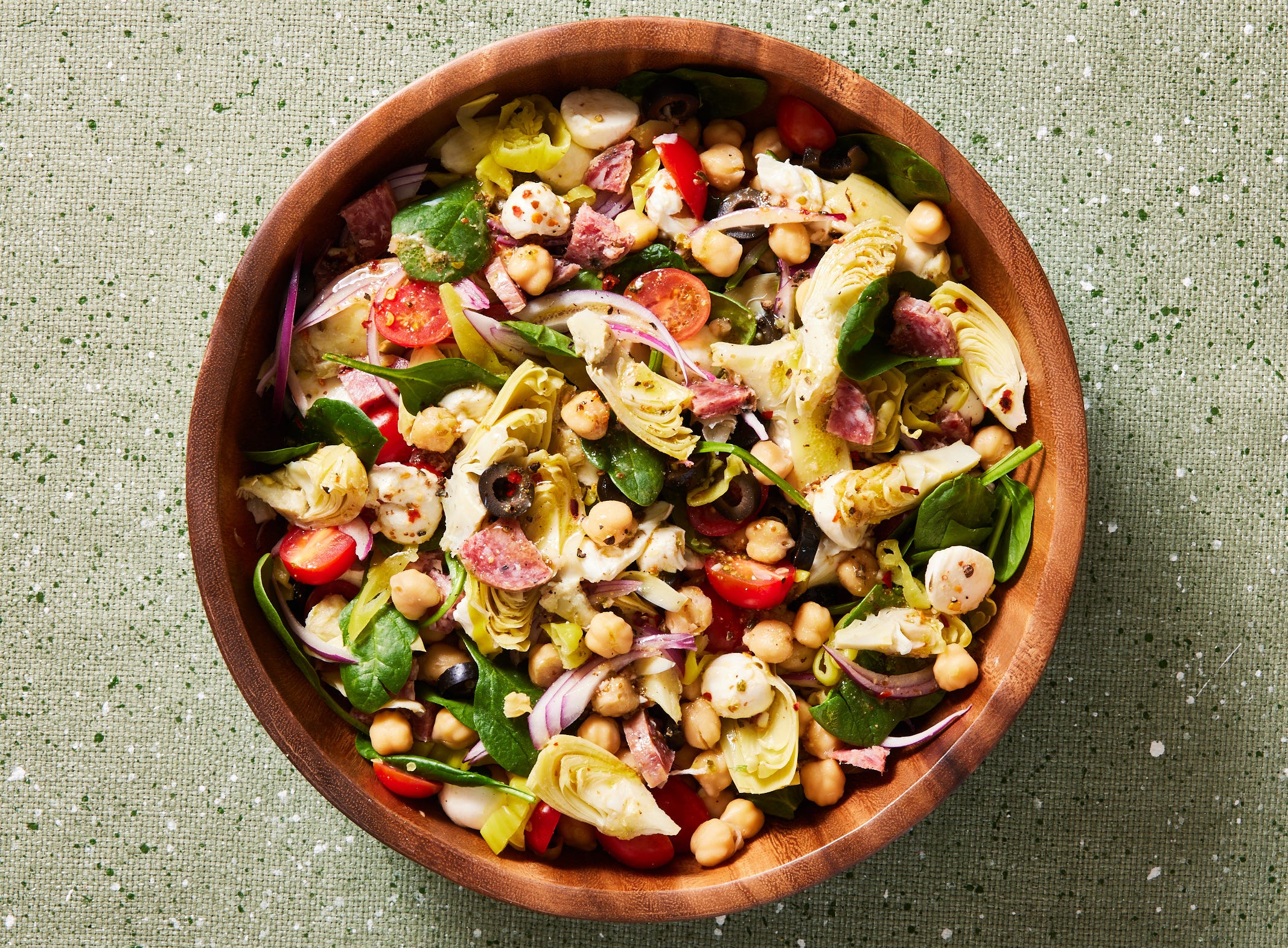 This Antipasto Chickpea Salad Tastes Exactly Like An Italian Sub