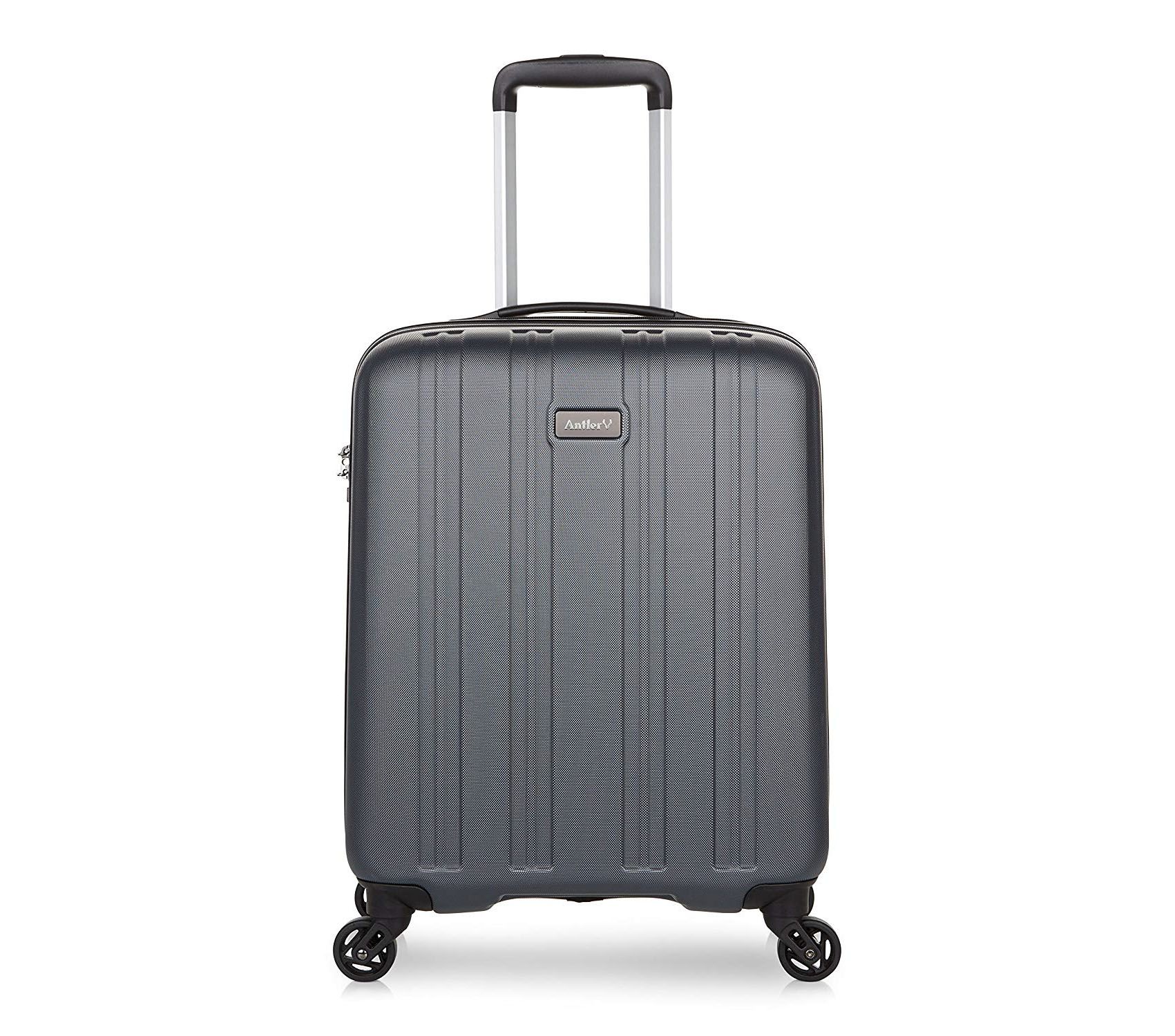 antler titanium large suitcase