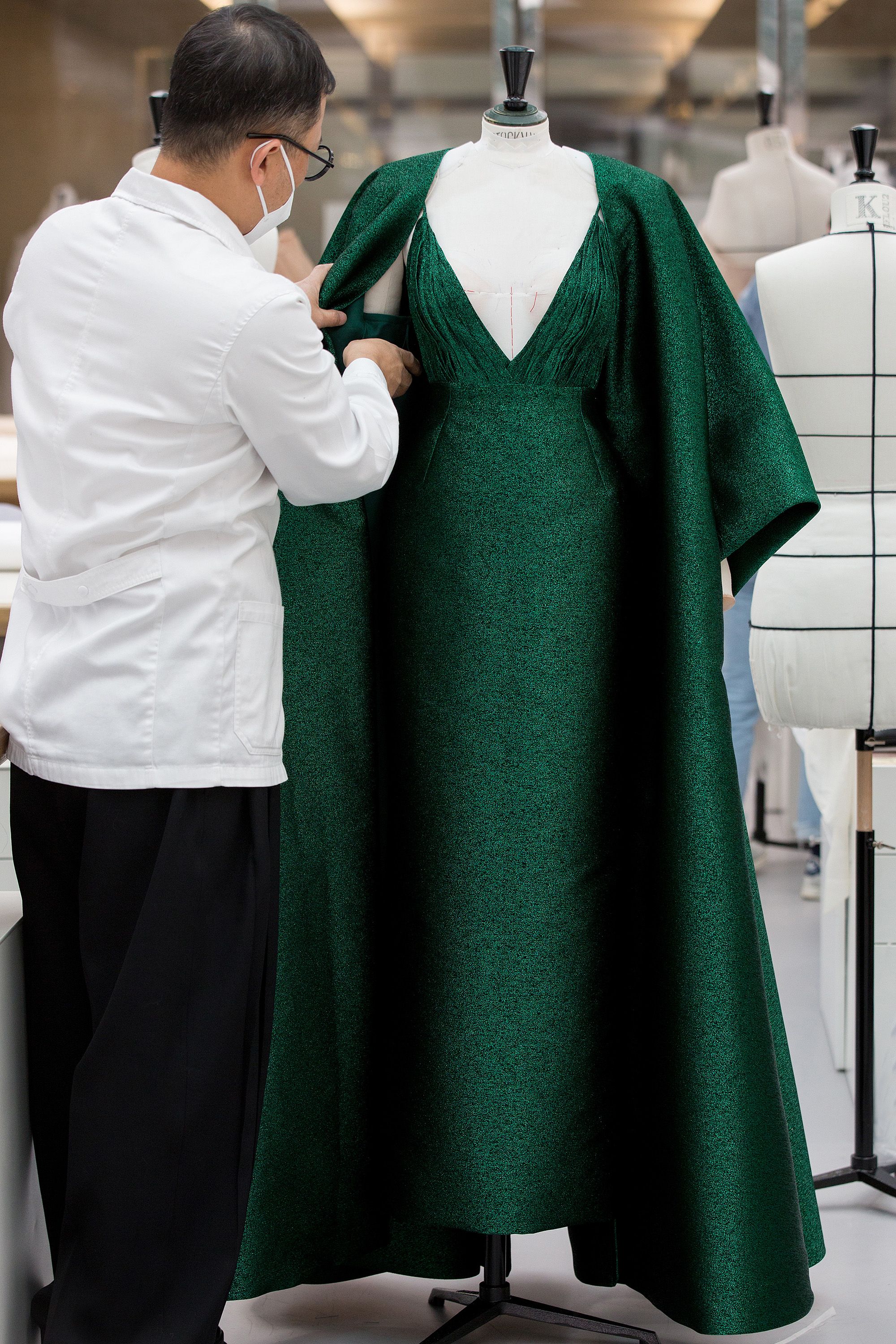 Платье Dior Couture лауреатки премии «золотой Глобус» Ани Тейлор-Джой