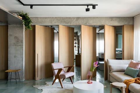 Apartamento de estilo contemporáneo y vintage