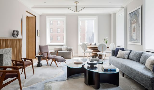 un apartamento elegante reforma en nueva york con habitaciones multifuncionales y diseño lujoso