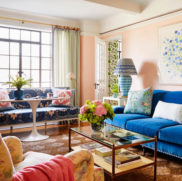 for a new york apartment, mckenna employed soft, colorful shapes