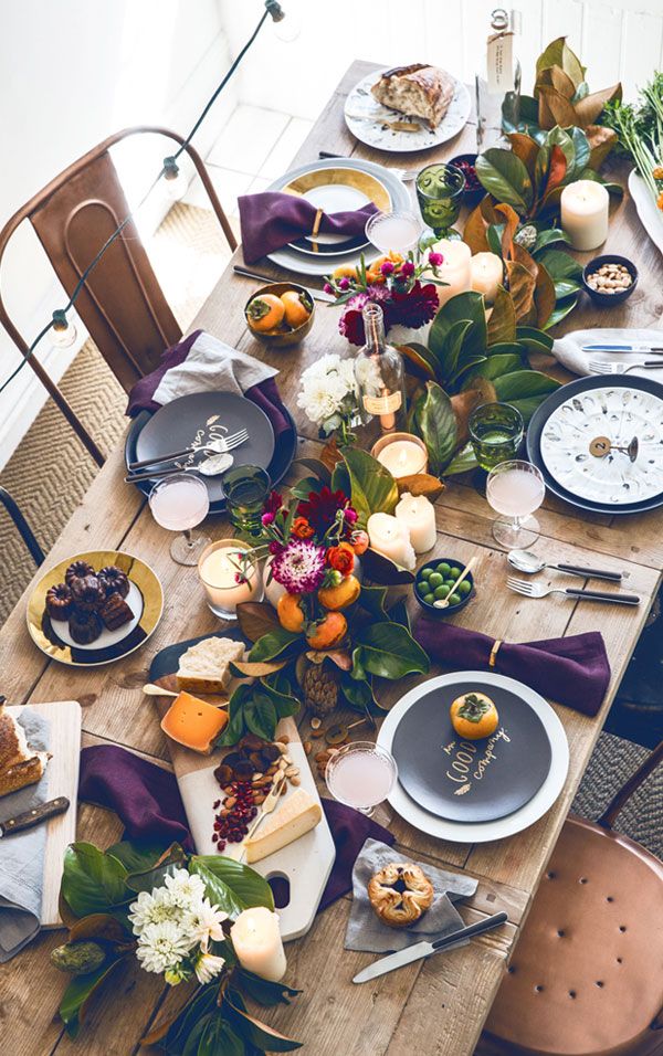 Thanksgiving Table Ideas 45 Table Settings For Thanksgiving