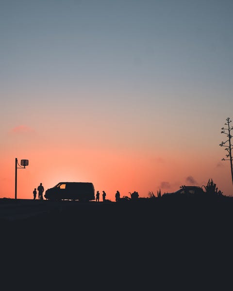 mejores atardeceres en españa en autocaravana y furgoneta camper