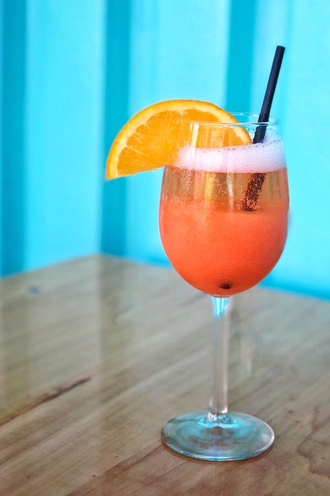 Slushy Aperol Seltzer
