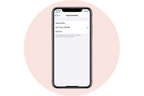 giới hạn kích thước ứng dụng iphone