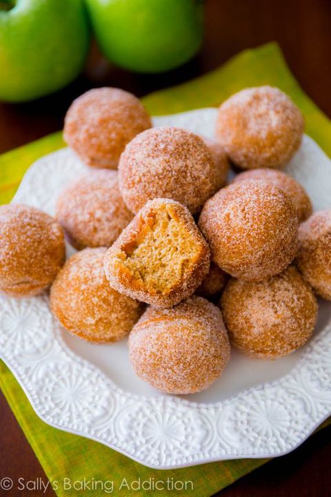 apple cider donuts spiced holes