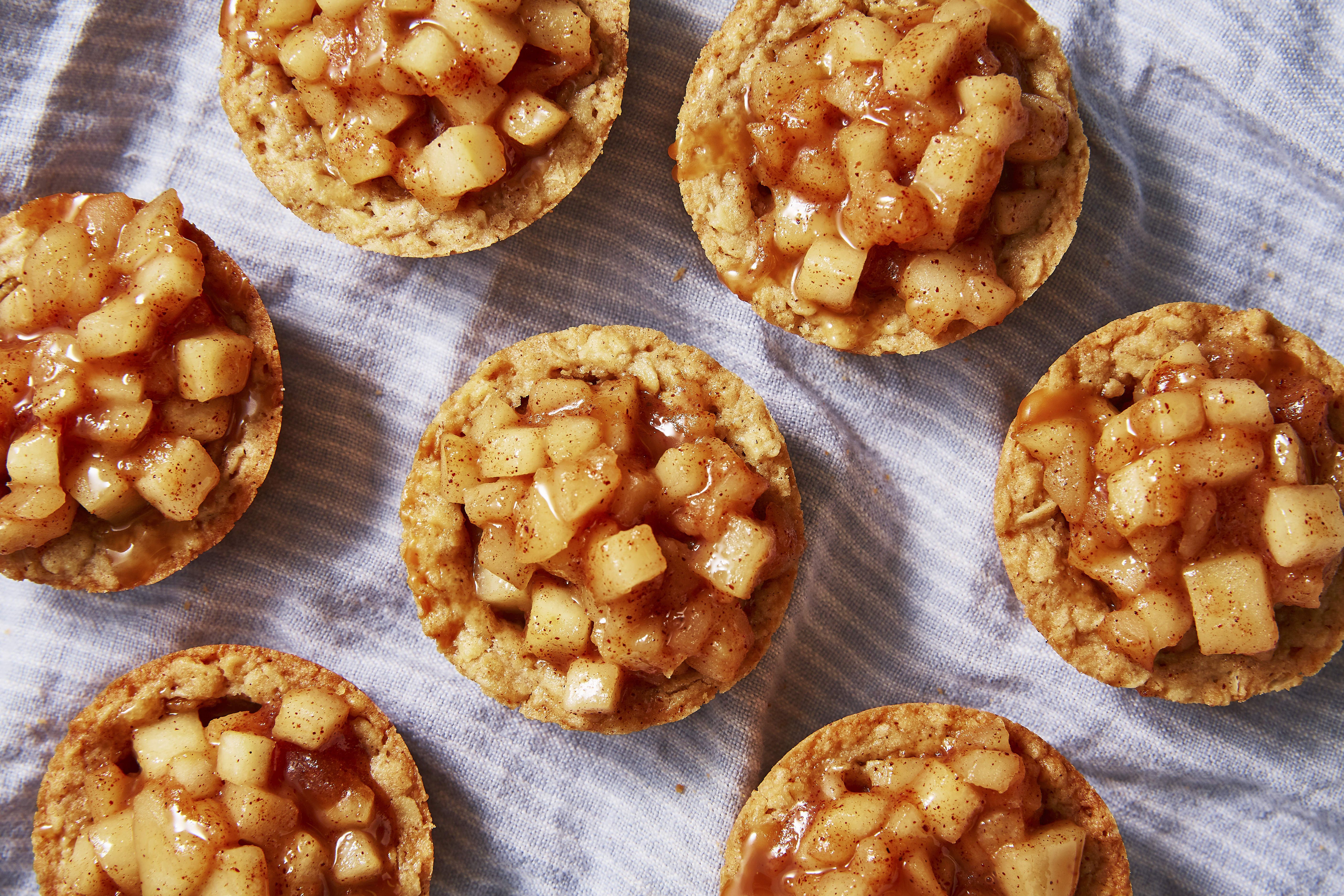 Apple Crisp Cookie Cups-image