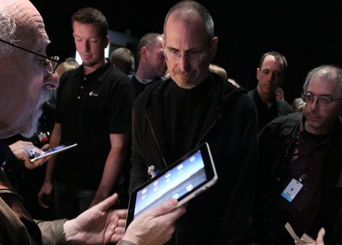 ¿Steve Jobs era un imbécil o un hechicero? Apple Announces Launch Of New Tablet Computer