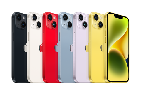 Apple推出iPhone 14和iPhone 14 Plus新色，夏天感十足黃色3/10開放預購！