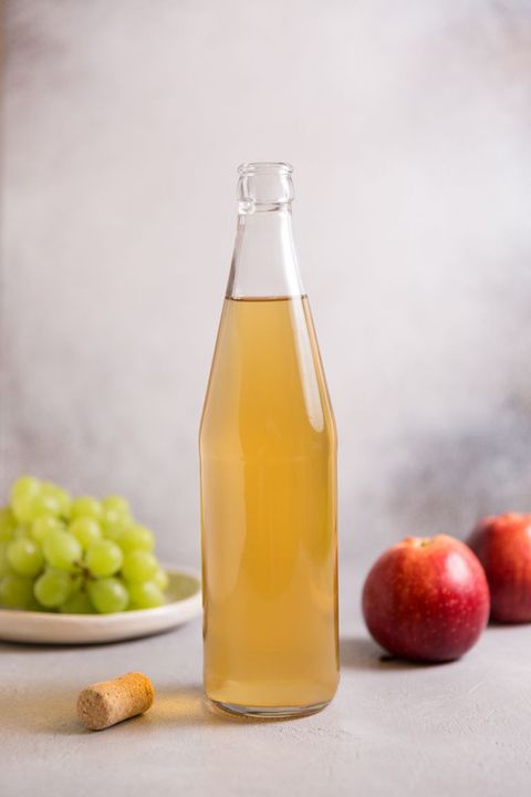 apple cider vinegar, fermented foods
