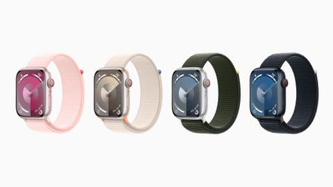 apple watch series 9亮點、價格、上市時間！也有粉紅色、新手勢單手輕鬆操控、不再有皮革錶帶