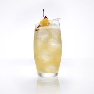 Drink, Non-alcoholic beverage, Alcoholic beverage, Whiskey sour, Tom collins, Cocktail garnish, Distilled beverage, Spritzer, Fizz, Highball, 