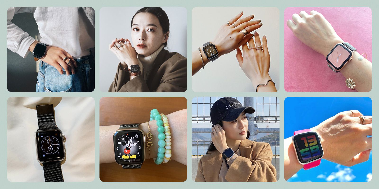 エルメス◎Apple Watch ブラックスポーツバンド