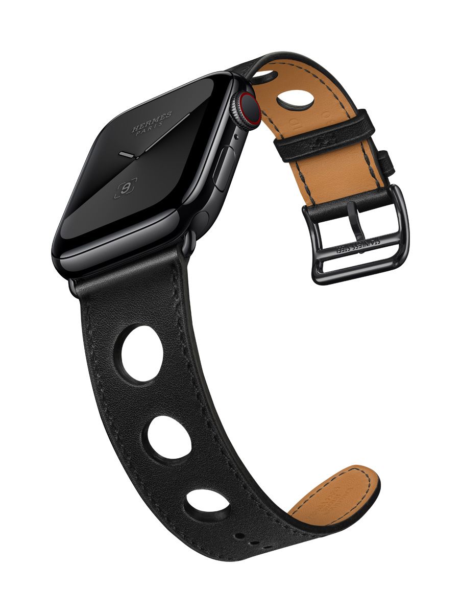 hermes noir apple watch
