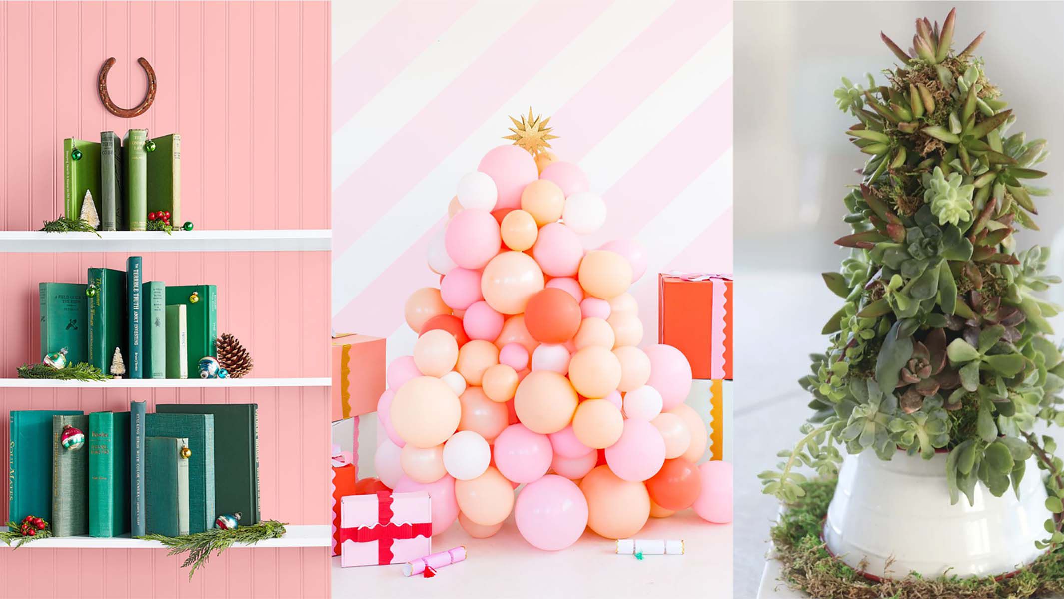 28 Árboles de Navidad DIY originales para decorar tu casa