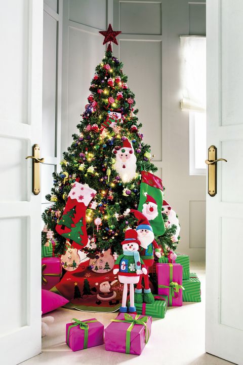Atento Gemidos Museo Cómo decorar un árbol de Navidad: 105 ideas originales