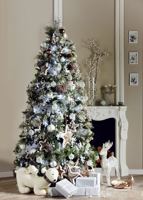 Cómo decorar un árbol de Navidad: 105 ideas originales