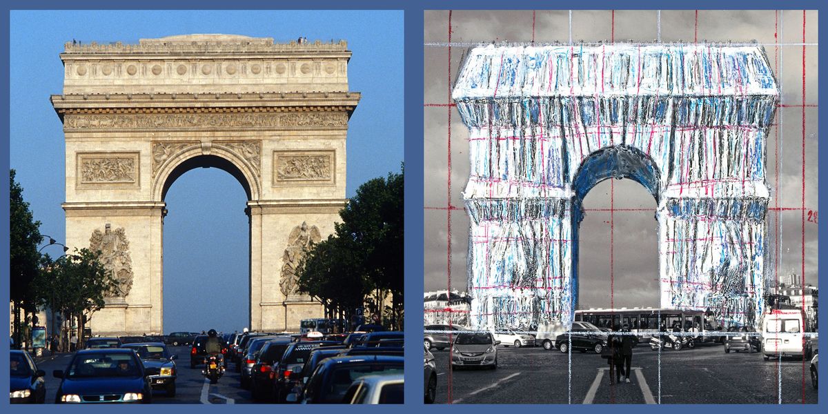 Inside Christo's Plan to Wrap the Arc de Triomphe in Paris