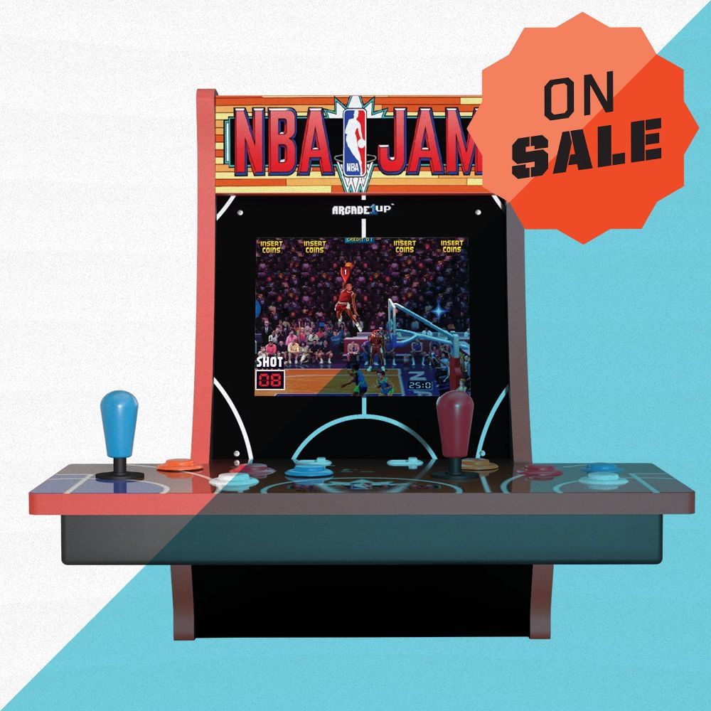 Boomshakalaka! Take Up to 30% Off NBA Jam, Pac-Man, Mortal Kombat, and Other Arcade1Up Machines Right Now