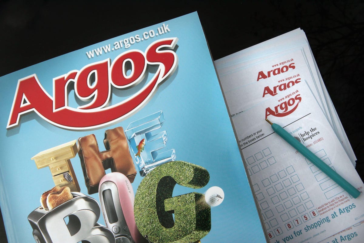 Argos Catalogue To Cease After 50 Years Christmas Guide Continues