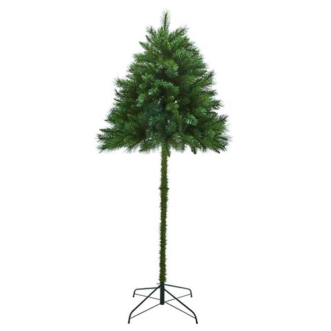 How to decorate a slim christmas tree