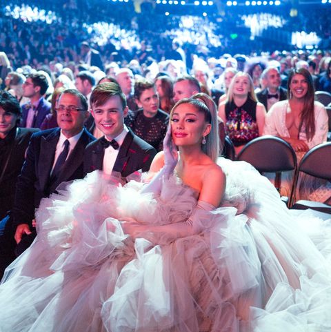 Ariana Grande Wore The Most Enormous Couture Gown To The Grammys