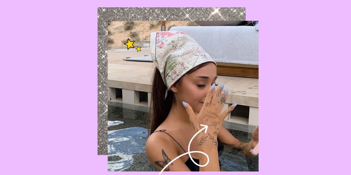 Una guía completa de los tatuajes de Ariana Grande