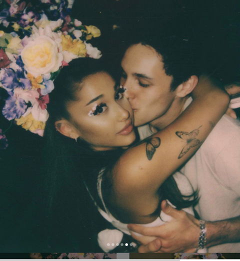 Ariana Grande Posted The First Photo Of Her And Dalton Gomez Kissing