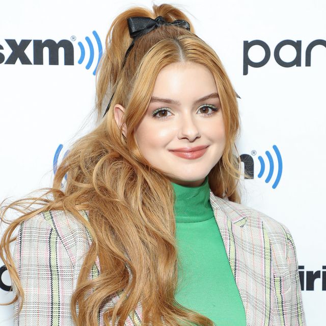 new york, new york   march 09 exclusive coverage ariel winter visits siriusxm studios on march 09, 2020 in new york city photo by arturo holmesgetty images