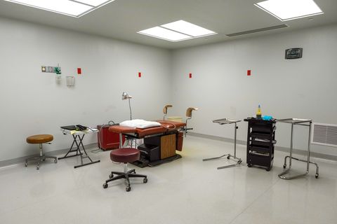 one of the two operating rooms at trust women in wichita, kansas