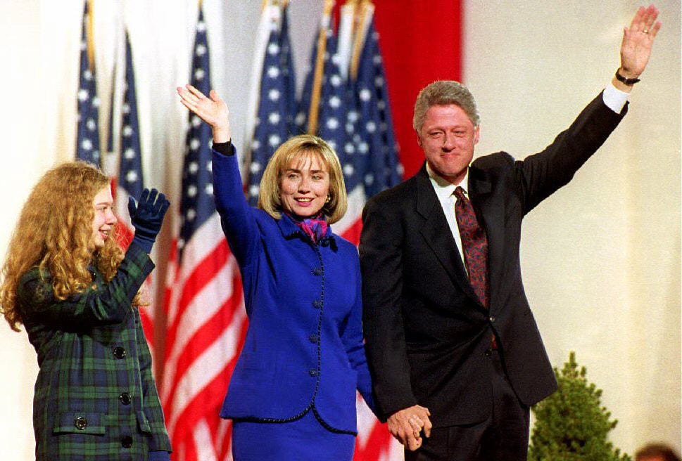 US-CLINTON FAMILY-VICTORY