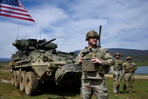 BULGARIA-US-NATO-DEFENCE bulgaria cav stryker