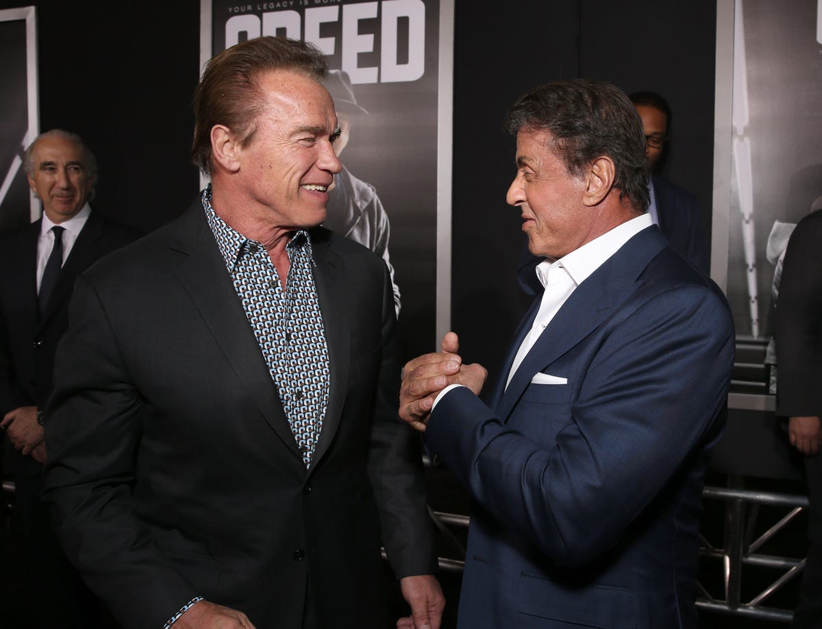 Arnold Schwarzenegger and Sylvester Stallone Resume Their Troll War