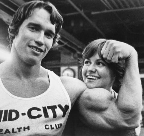 arnold schwarzenegger and sally field - sally field photos