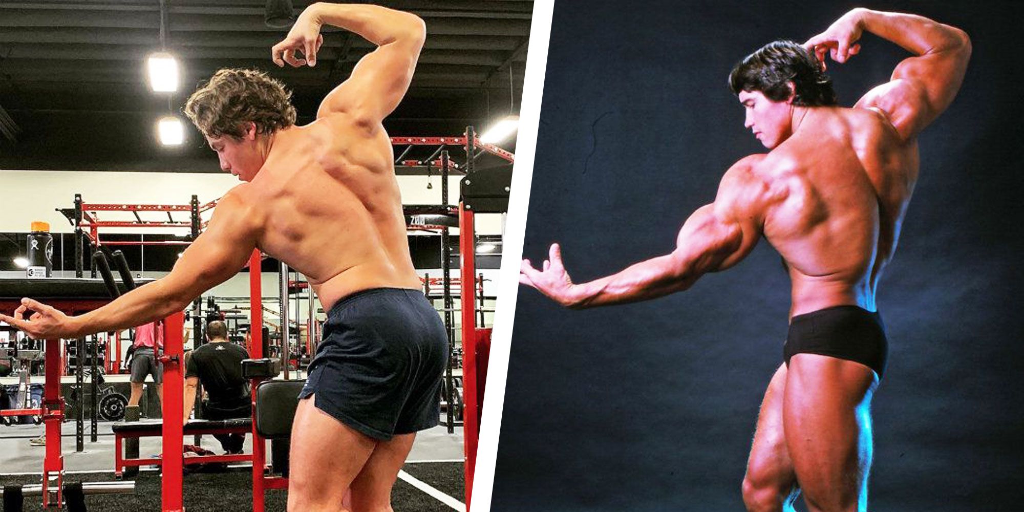Arnold Schwarzenegger S Son Recreates Mt Olympia Bodybuilding Pose Images, Photos, Reviews