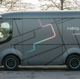 Arrival Delivery Van Shows Off Autonomous Skills