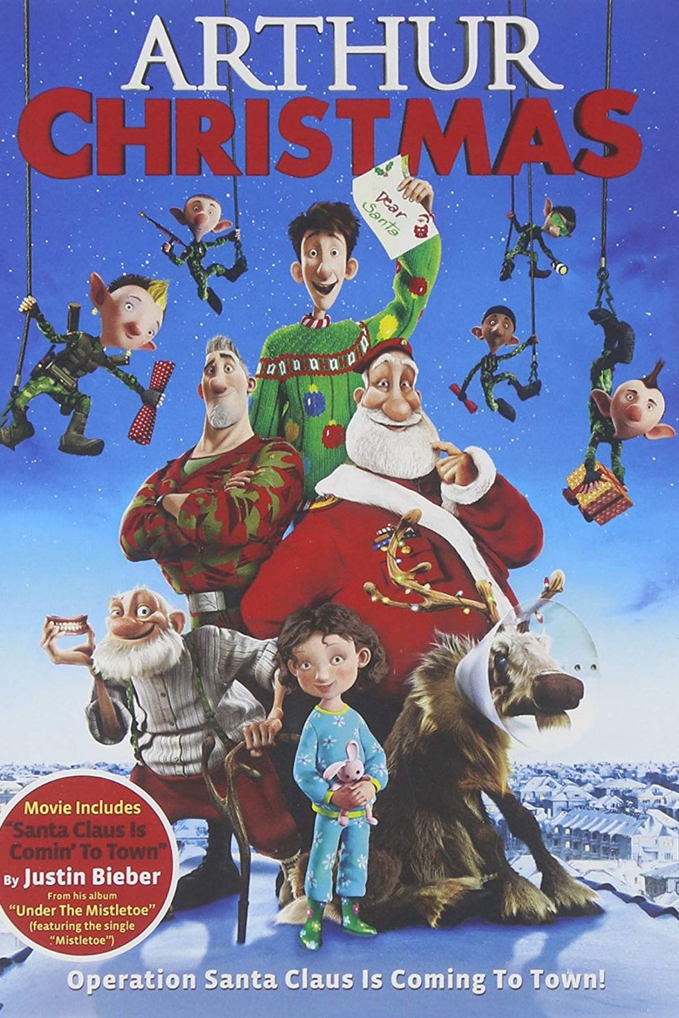 arthur christmas - best christmas movies