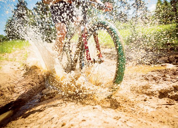 muddy bikes