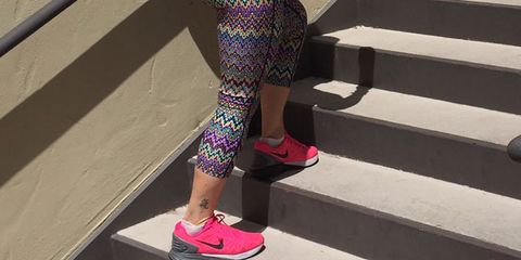This stair routine is the perfect do-anywhere cardio workout.