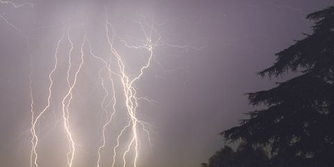 Lightning strike