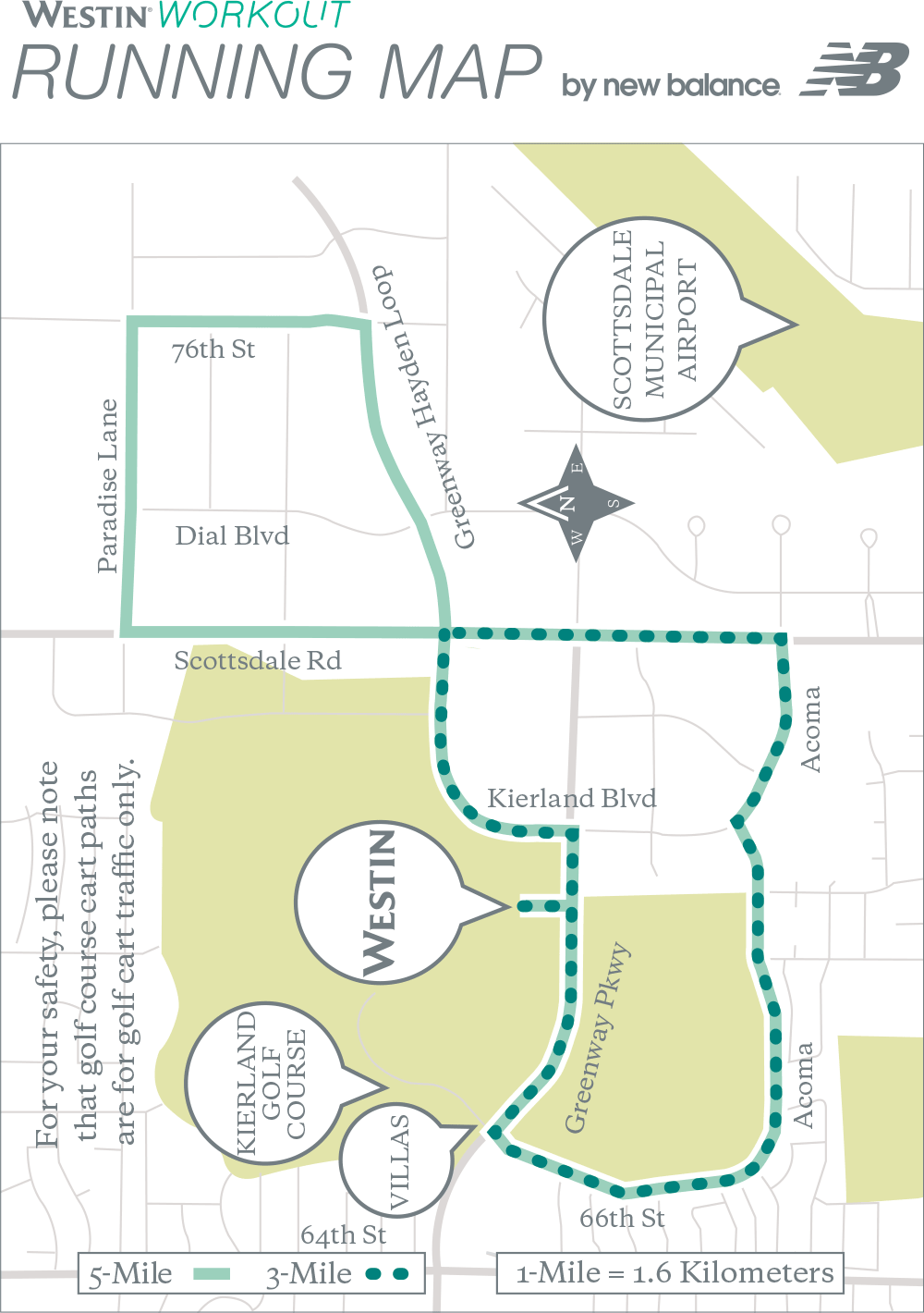 Westin Kierland Resort Map