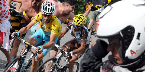 Vincenzo Nibali at the 2014 Tour de France