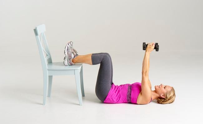 4 Toning Moves You Can Do With A Chair