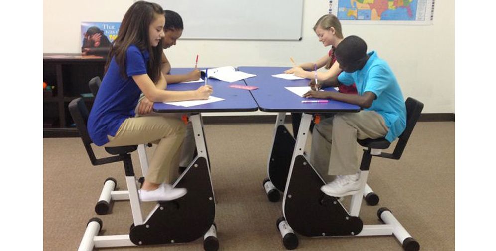 Move Over Standing Desks Kids Learn Better With Pedal Desks