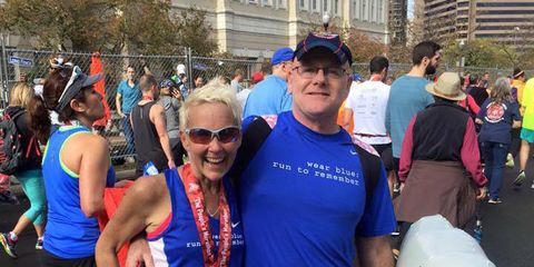 Diagnosed with a terminal disease, woman finishes her final marathon.